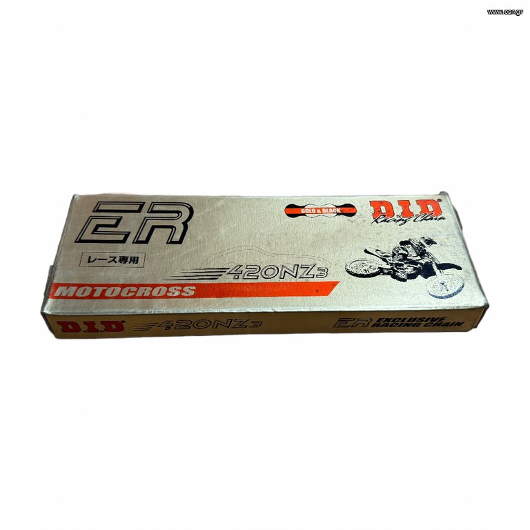 ΑΛΥΣΙΔΑ 420NZ3-134L DID MOTOCROSS ΧΡΥΣΗ/ΜΑΥΡΗ
