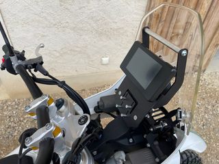 KOVE 450 RALLY  βάση στήριξης συσκευών GPS / PDA / κινητών / κάμερας Μπαράκι για gps βάση για οργανα