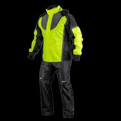 Αδιάβροχο σετ Nordcode Rainsuit Wave fluo/μαύρο