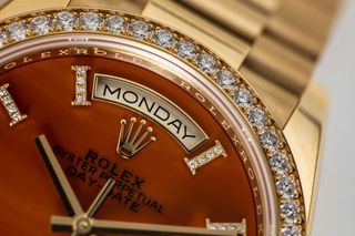 Rolex Day-Date 36mm Replica Carnelian Dial-thumb-4