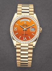 Rolex Day-Date 36mm Best 3A Replica Carnelian Dial