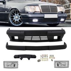 Μπροστινός Προφυλακτήρας Για Mercedes-Benz E-Class W124 85-95 Amg Look Με Προβολάκια (Euro) eautoshop gr