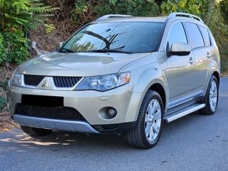 Mitsubishi Outlander 2009 2.4cc  4X4  7ΘΕΣΙΟ  ΔΕΡΜΑ - ΟΡΟΦΗ - NAVI