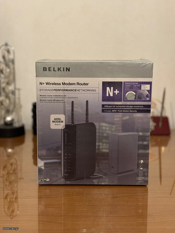 BELKIN N+ WIRELESS MODEM ROUTER
