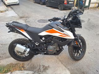 KTM 390 adventure αναδιπλούμενη βάση πινακίδας