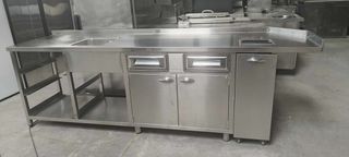 Μεταχειρισμενο Coffee Station με Τροχήλατο Αμπάρι 265Χ67Χ86 Attica-Inox....ΔΕΚΤΗ ΠΙΣΤΩΤΙΚΗ ΚΑΡΤΑ ΑΤΟΚΕΣ ΔΟΣΕΙΣ