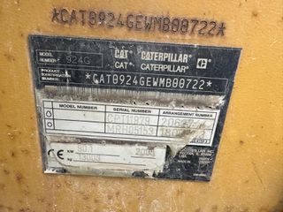 Φορτωτής Με Λάστιχα CAT 2005 924G2  Ζυγαρια/ αυτοκουμπωτο /εξτρα χειριστήριο-thumb-7