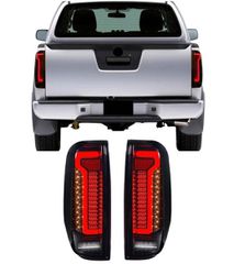ΦΑΝΑΡΙΑ ΠΙΣΩ LED Taillights Nissan Navara D40 2005-2015 Full Led Bar / Dynamic