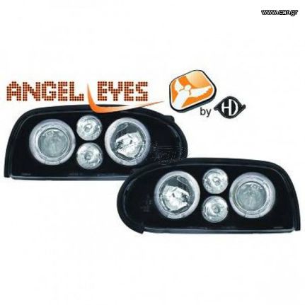 φαναρια  Σετ προβολέων για VW GOLF 3 angel eyes eautoshop gr