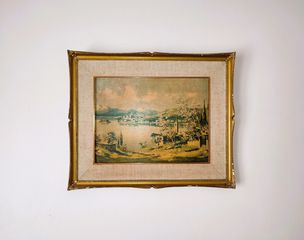 ΠΙΝΑΚΑΣ ΖΩΓΡΑΦΙΚΗΣ 1950 55x45εκ