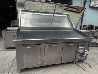 Ψυγείο πάγκος ιχθυοπωλείου με καθρέφτη 230cm (Α3349)