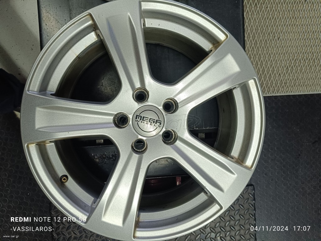 MEGA WHEELS  5X108  7.5X17  ET40