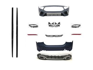 bodykit  W177 HATCHBACK A SERIES AMG SET (FRONT AND REAR BUMPER , DIAMOND GRILLE , SIDE SKIRT ,EXHAUSTS ) eautoshop gr