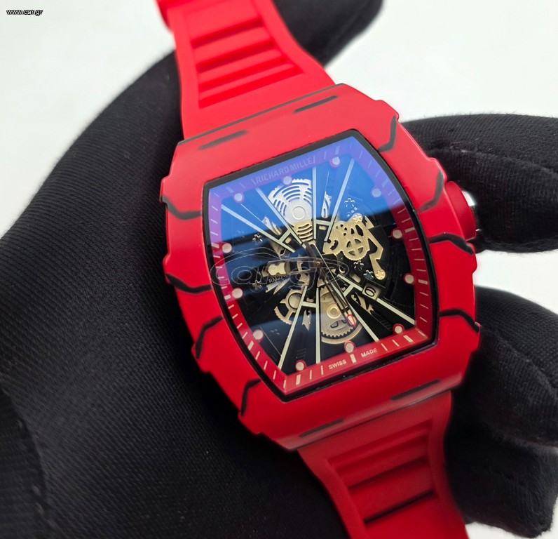 Richard Mille red αντιγραφο rolex