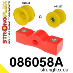 Shift lever stabilizer and extension mounting bush kit SPORT