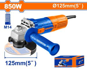 WADFOW ΓΩΝΙΑΚΟΣ ΤΡΟΧΟΣ 850W / 125mm (WAG15851)