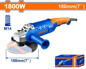 WADFOW ΓΩΝΙΑΚΟΣ ΤΡΟΧΟΣ 1.800W / 180mm (WAG851801)