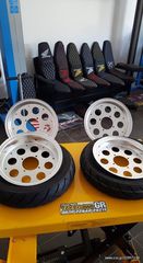 zantes alouminiou 10" x 2.5j gia honda z50j Z50R monkey Gorilla lifan bobo skyteam Jincheng Jintong JC50 MODIFYING GARAGE "since1993" TAKEGAWAGR - 4miniracingparts,gr