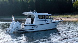 Sargo 2027 SARGO 31 Aft Door with Outboards