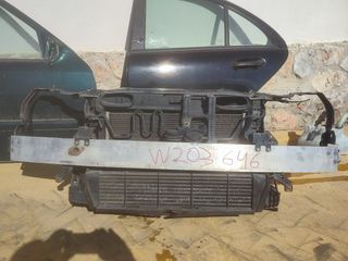 Μετώπη w203 mercedes με ψυγεία βεντιλατερ