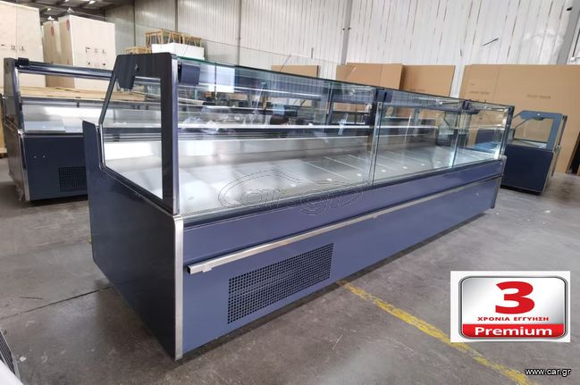 ΒΙΤΡΙΝΑ ΑΛΛΑΝΤΙΚΩΝ -ΤΥΡΟΚΟΜΙΚΩΝ CDDZ (VERGINA) FG US 3.20x1.13x1.22 / ME ΜΗΧΑΝΗ / ΜΕ ΑΠΟΘΗΚΕΣ