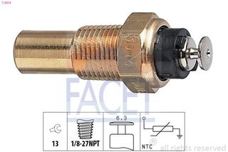 FACET ΑΙΣΘΗΤΗΡΑΣ ΘΕΡΜΟΚΡΑΣΙΑΣ ΨΥΚΤΙΚΟΥ ΥΓΡΟΥ CHEVROLET CAPTIVA/LACETTI/LANOS/NUBIRA/SPARK - DAEWOO NEXIA/MATIZ - OPEL ANTARA - SAAB 90/900 I/9000