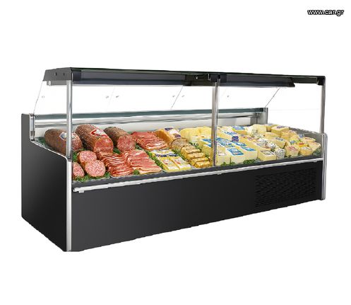 ΒΙΤΡΙΝΑ ΚΡΕΑΤΩΝ CDDZ VERGI FG Κ US 2.00x1.13x1.22 / ME ΜΗΧΑΝΗ / ΜΕ ΑΠΟΘΗΚΕΣ
