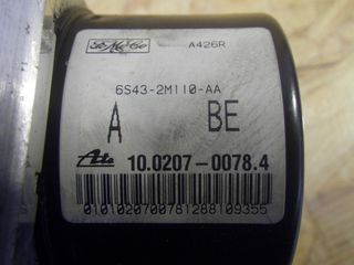 FORD TRANSIT CONNECT FOMOCO 6S43-2M110-AA BE ATE 10.0207-0078.4 10.0970-01263 00402664E2  ABS ΜΟΝΑΔΑ ΦΡΕΝΟΥ