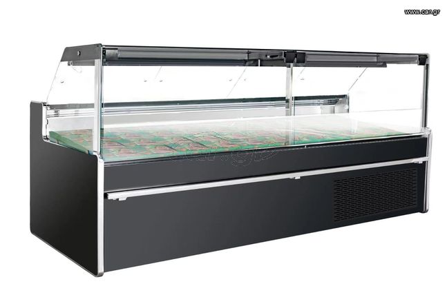 ΒΙΤΡΙΝΑ ΚΡΕΑΤΩΝ CDDZ (AIGES) FG K US 2.00x1.13x1.22 / ΧΩΡΙΣ  ΜΗΧΑΝΗ / ΜΕ ΑΠΟΘΗΚΕΣ