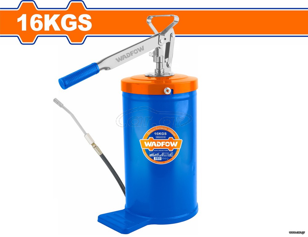 WADFOW ΓΡΑΣΣΑΔΟΡΟΣ ΧΕΙΡΟΣ ΜΕ ΠΕΝΤΑΛ ΠΟΔΙΟΥ 16Kg (WHY1A16)