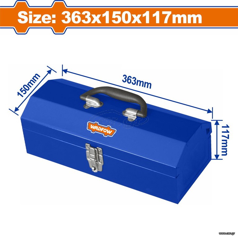 WADFOW ΕΡΓΑΛΕΙΟΘΗΚΗ ΜΕΤΑΛΛΙΚΗ 363Χ150Χ117mm (WTB8A11)