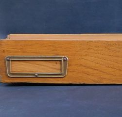 Συρτάρι ξύλινο, vintage.-thumb-3