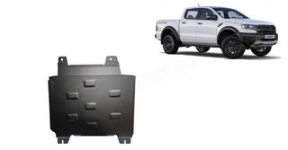 ΠΟΔΙΑ ΠΡΟΣΤΑΣΙΑΣ ΑΤΣΑΛΙΝΗ ΣΑΣΜΑΝ ΓΙΑ Ford Ranger RAPTOR(2020-2023) ***ΛΑΔΑΣ 4Χ4***