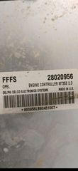 OPEL VECTRA C FFFS 28020956 DELPHI DELCO MT35E 2.3 Z16XEP 1.6 16V ΕΓΚΕΦΑΛΟΣ ΜΗΧΑΝΗΣ ECU