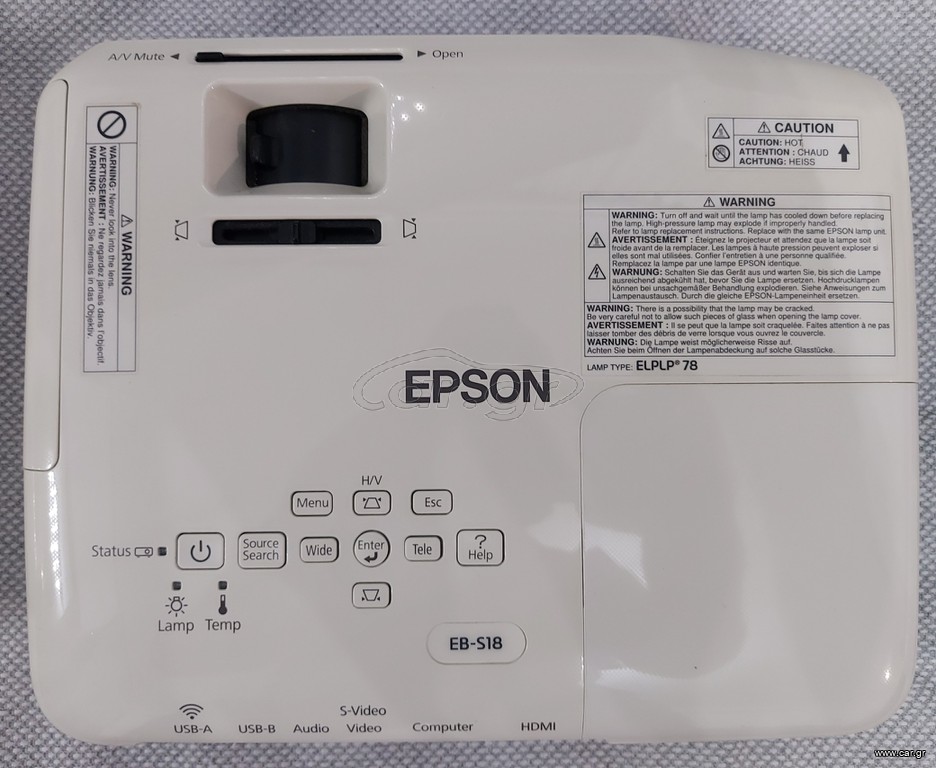 EPSON PROJECTOR EB-S18