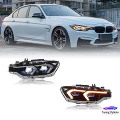 BMW ΣΕΙΡΑ 3 F30 F31 F80 FULL LASER LED ΜΠΡΟΣΤΑ ΦΩΤΑ