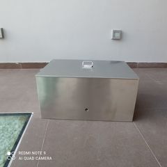 ΛΙΠΟΣΥΛΛΕΚΤΗΣ ΑΝΟΞΕΙΔΩΤΟΣ 100L ME ΚΑΛΑΘΙ ΚΑΙ ΒΑΝΑ LIP6545