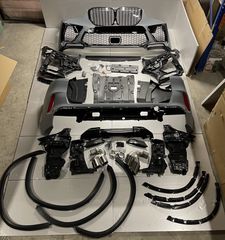 BMW X5 g05 X6M g06 M-POWER full bodykit κομπλε με μπούκες εξατμισης