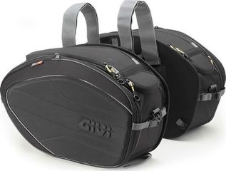 Givi Soft Bags Σετ Σαμάρια Μοτοσυκλέτας 40lt σε Μαύρο Χρώμα απο 139.90 ΣΤΑ 99.90