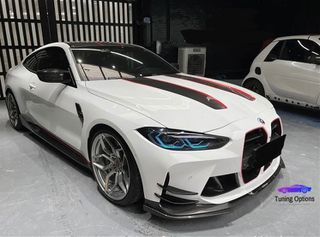 BMW M3 G80 Carbon Kit Spoiler ΜΠΡΟΣΤΑ ΠΡΟΦΥΛΑΚΤΗΡΑ + ΜΑΡΣΠΙΕ