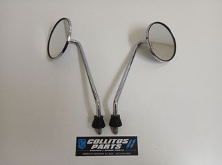 ΚΑΘΡΕΠΤΕΣ ΣΕΤ ΓΝΗΣΙΟΙ ΖΕΥΓΑΡΙ ΓΙΑ DAYTONA DIVA 50/125 - GEMINI RIVA 50/125 - LINTEX FORZA 50/125 - CLASSIC 50/125 (VESPA)