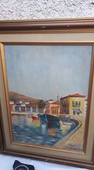 Ι. ΔΟΥΡΙΔΗΣ ***ΛΙΜΆΝΙ***30×40 (έργο)