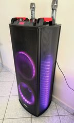 Ηχειο 2000 watt peak 1.35 υψος bluetooth 2Χ12