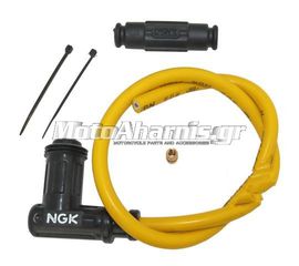 ΠΙΠΑ ΣΙΛΙΚΟΝΗΣ NGK ΜΕ ΚΑΛΩΔΙΟ ΟΡΘΗ ΓΩΝΙΑ