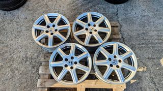 4 ζάντες αλουμινίου 17''x7" (5x114.3) από Honda Civic '06-'12, Honda CRV-HRV, Honda Insight