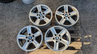 4 ζάντες αλουμινίου, 16''x7" (5x120), από BMW 1 (E87-E81) για BMW 3 E46-E90