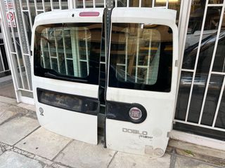Πόρτες πίσω με τζάμι ΣΕΤ  Fiat Doblo 09-21 Opel Combo 12-18-thumb-1