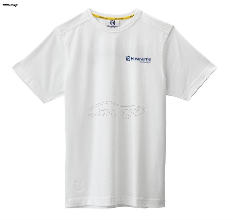 T-SHIRT HUSQVARNA BASIC LOGO WHITE