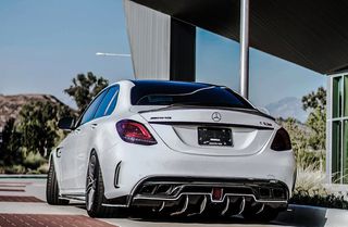 ΠΙΣΩ ΣΠΟΙΛΕΡ Carbon Fiber Rear Diffuser Mercedes Benz W205 C63/S AMG 2015-2021