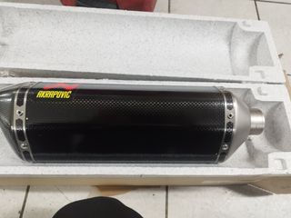 ΕΞΑΤΜΙΣΗ YAMAHA R-125 SLIP ON BLACK-thumb-2